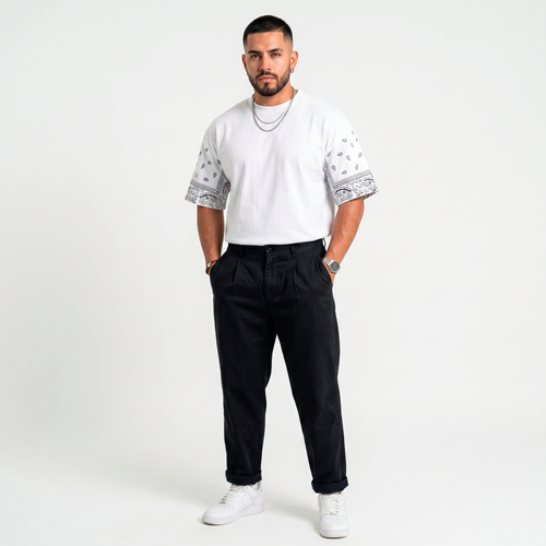 Playera Oversize Premium | Mangas Estilo Bandana