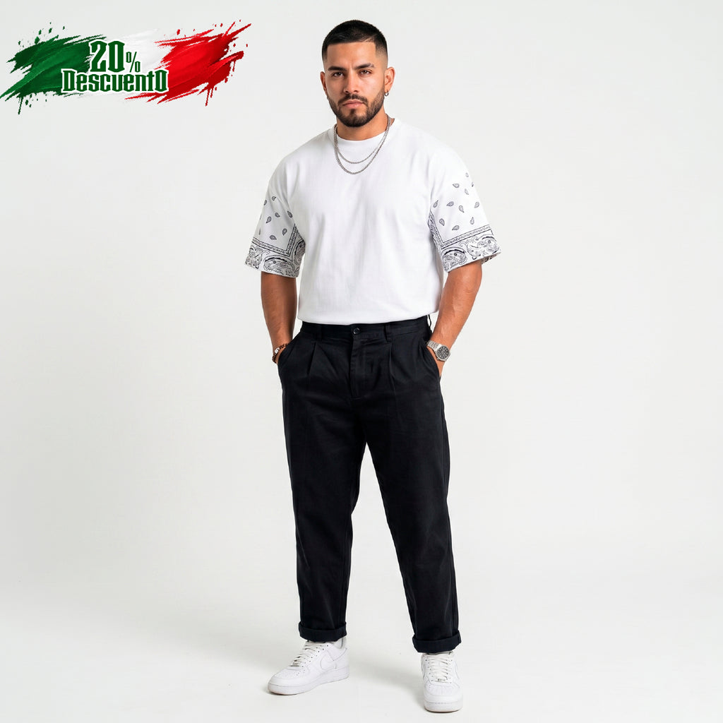 Playera Oversize Premium | Mangas Estilo Bandana